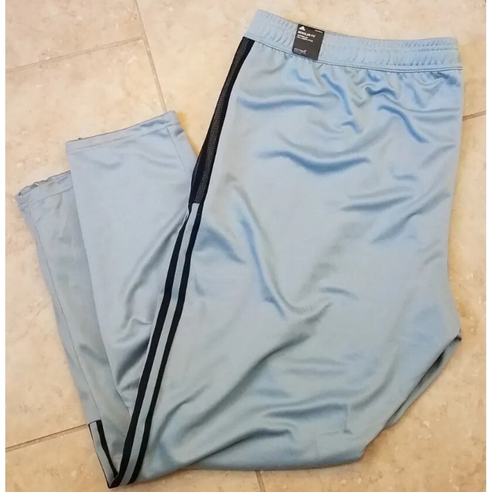 Adidas Tiro Track Pants Tapered Leg Magic Gray Blue HK3115 Men Plus sz 4XL NEW